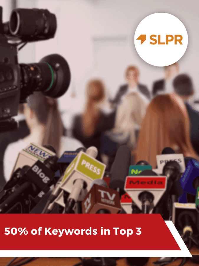 SLPR 50% of Keywords in Top 3