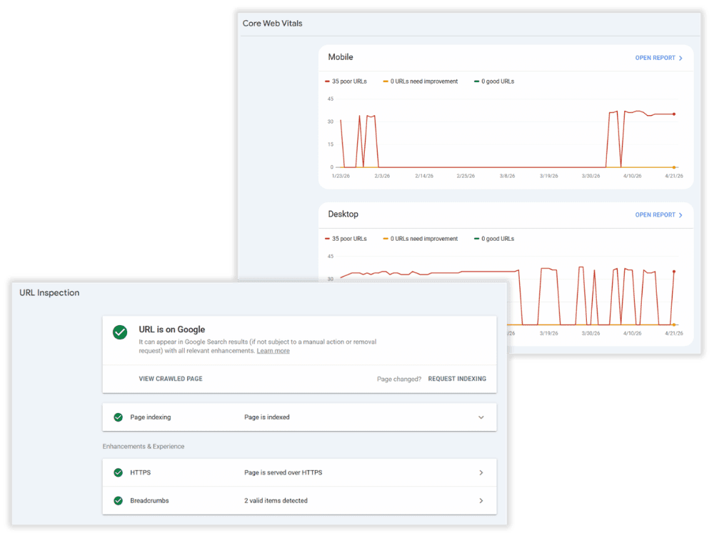 Technical SEO for improvement in ecommerce