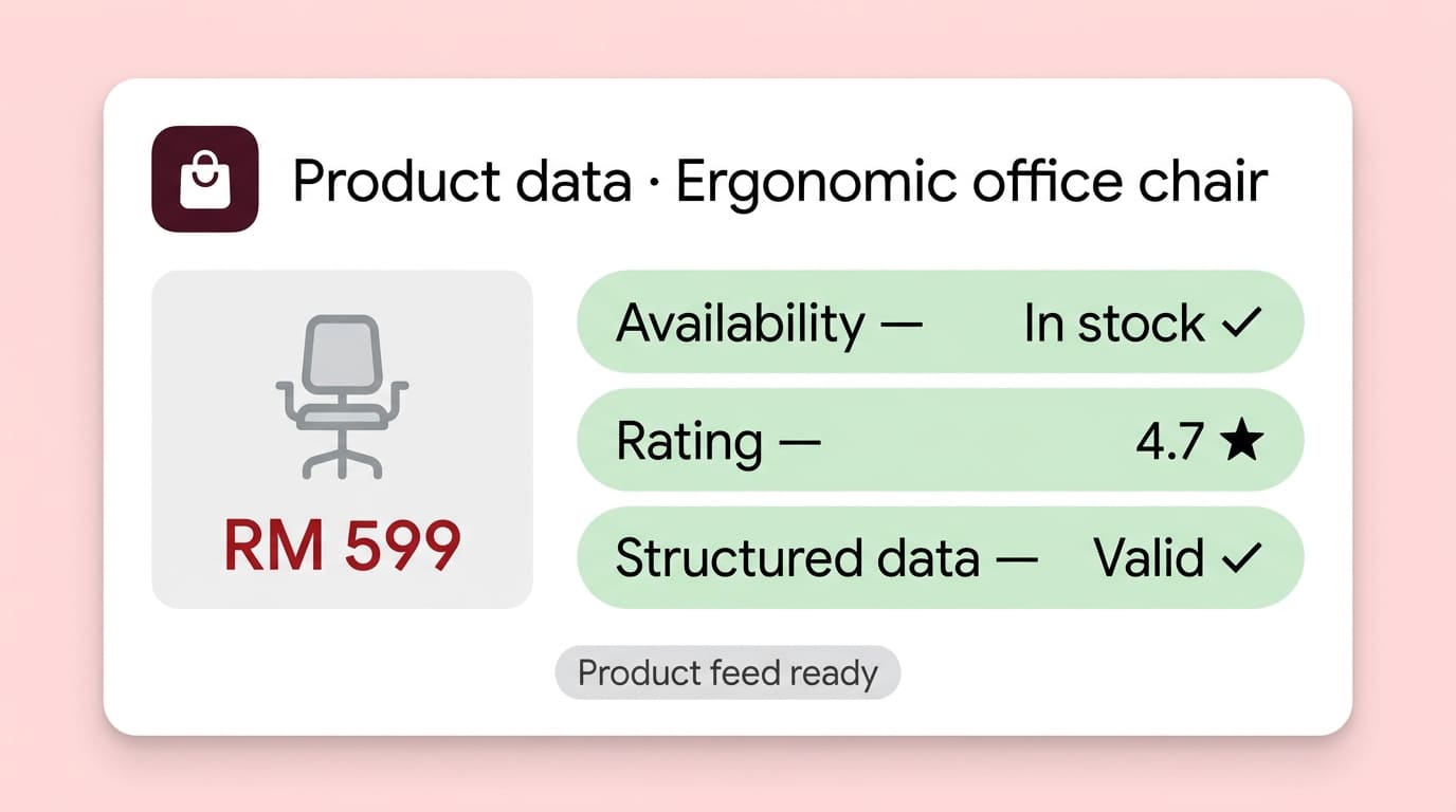 Product Data for Online Stores illustration